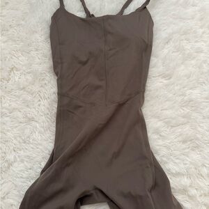 all in motion Taupe Active One-Piece | Great Shape Size M.